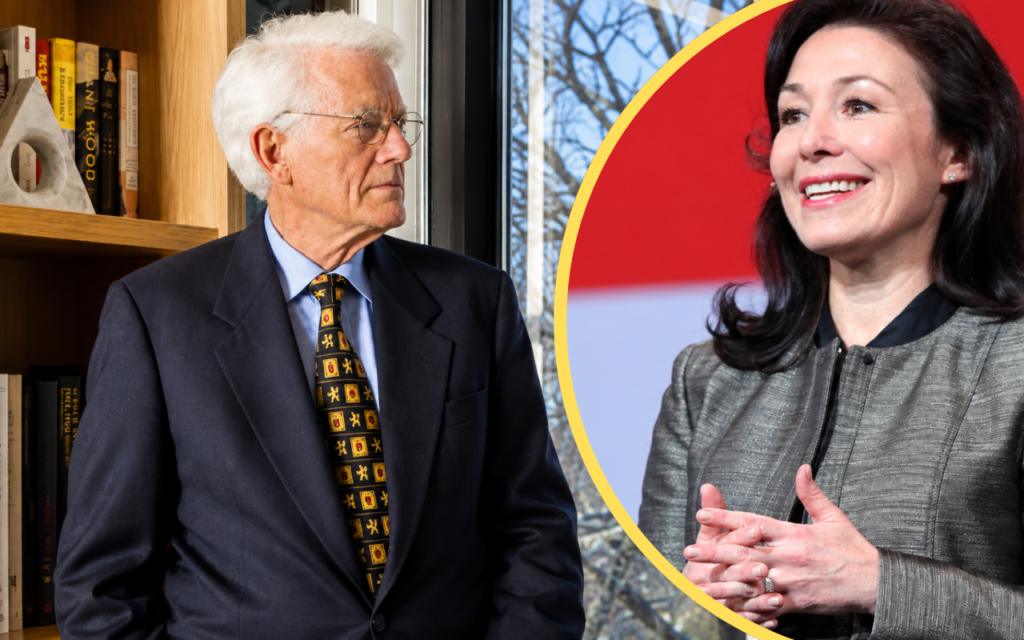 Peter Lynch and Safra Catz