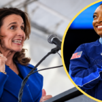 Kathy Warden and Simone Biles